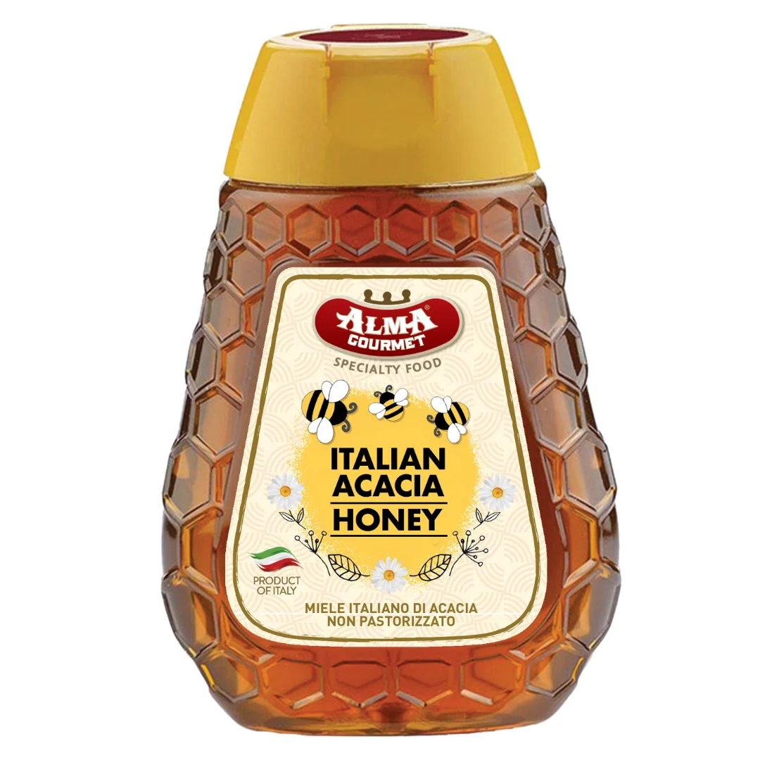 Alma Gourmet Italian Acacia Honey Squeezer