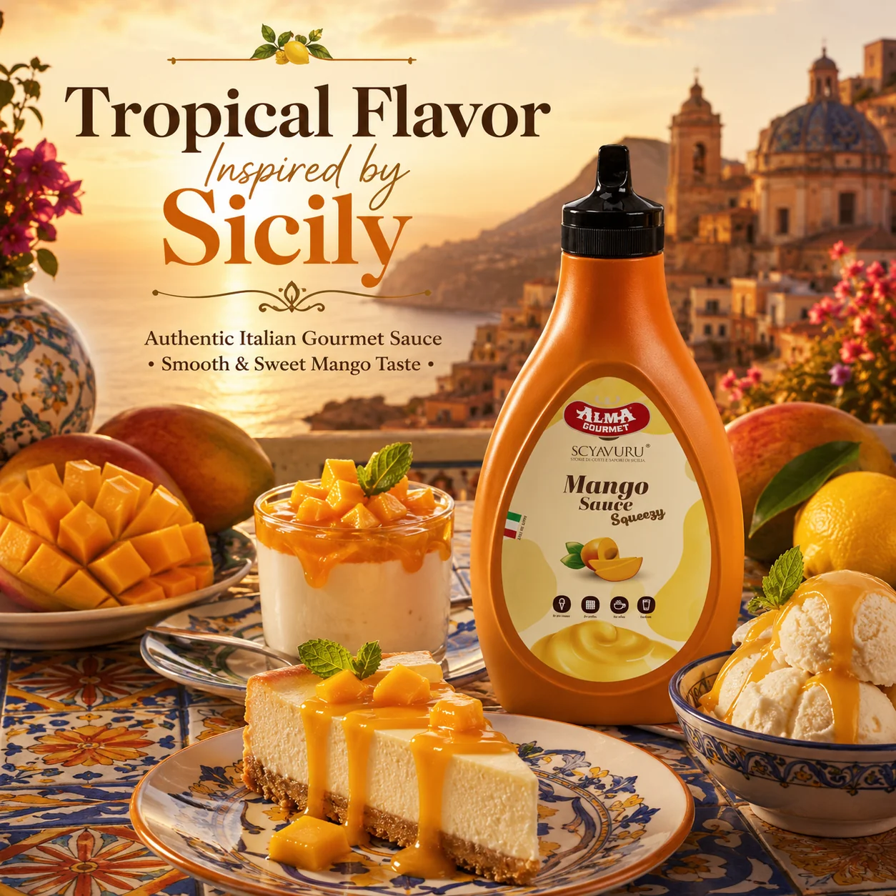 Alma Gourmet Mango Topping Sauce 500g - Image 7