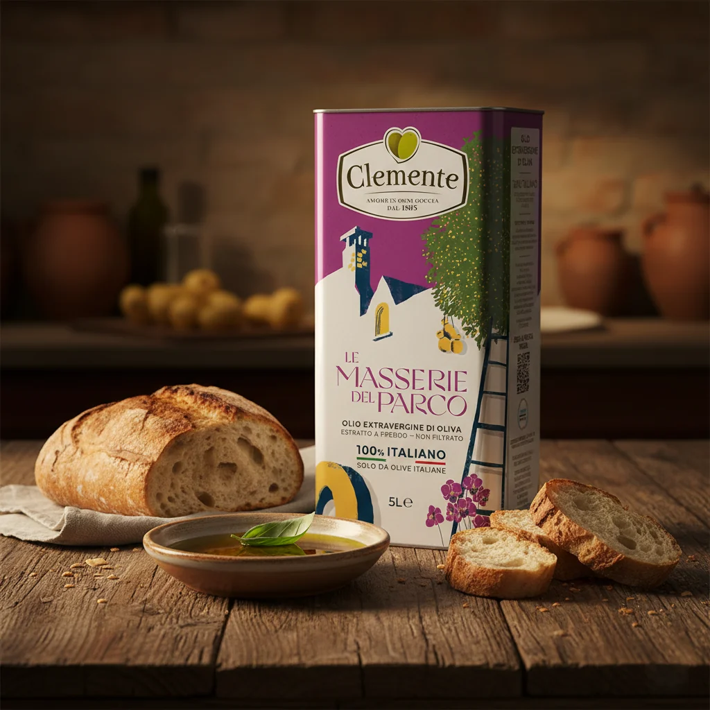 Clemente Le Masserie del Parco 100% Italian Extra Virgin Olive Oil - Image 3