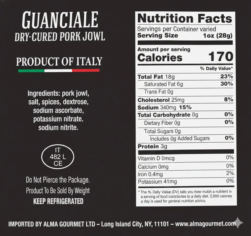 Italian Guanciale Imported - Image 5