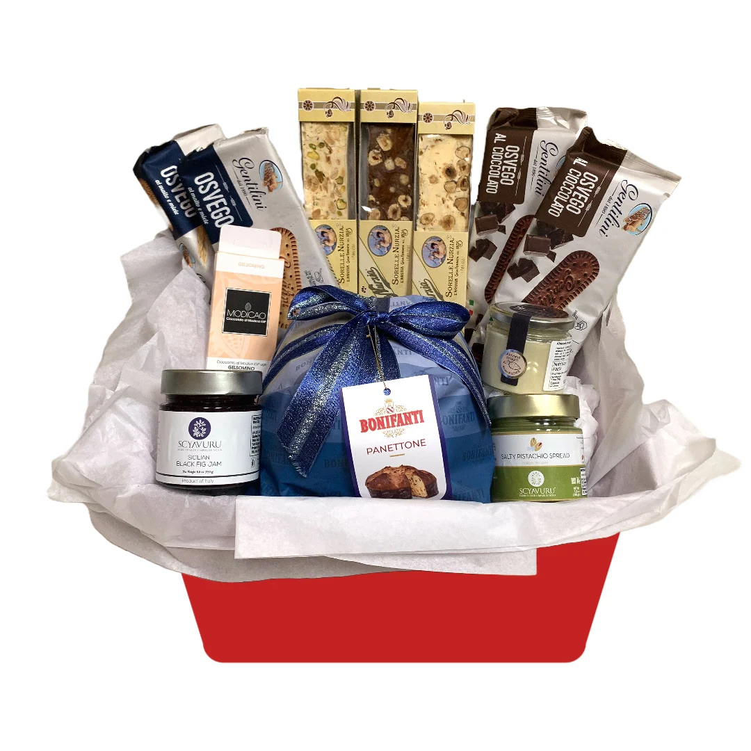 Italian Sweet Treats Holiday Basket - Image 2