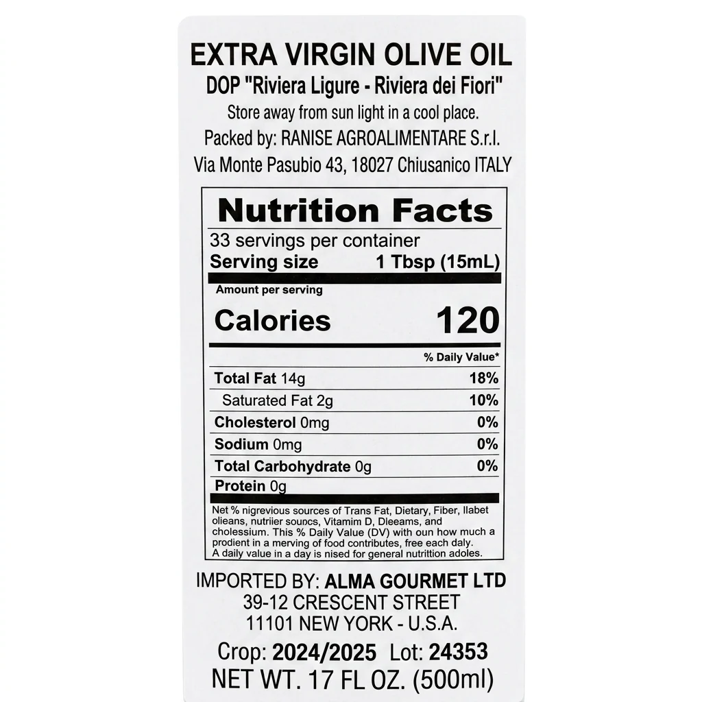 Ligurian Riviera D.O.P. Extra Virgin Olive Oil - Image 9
