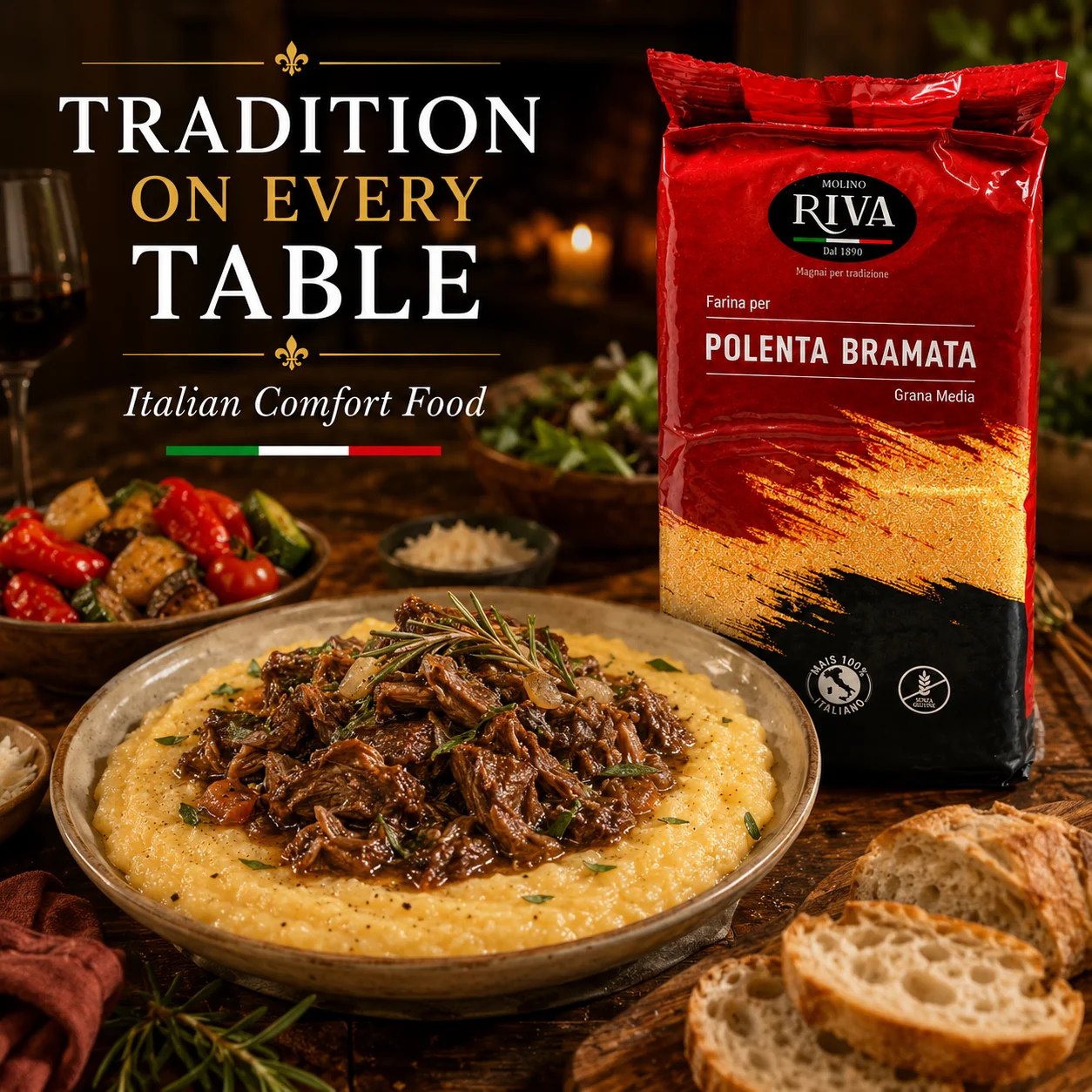 Polenta Bramata Molino Riva - Image 6