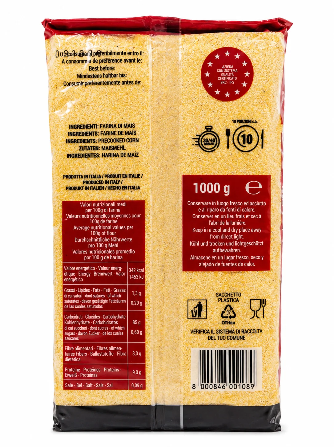 Polenta Bramata Molino Riva - Image 7