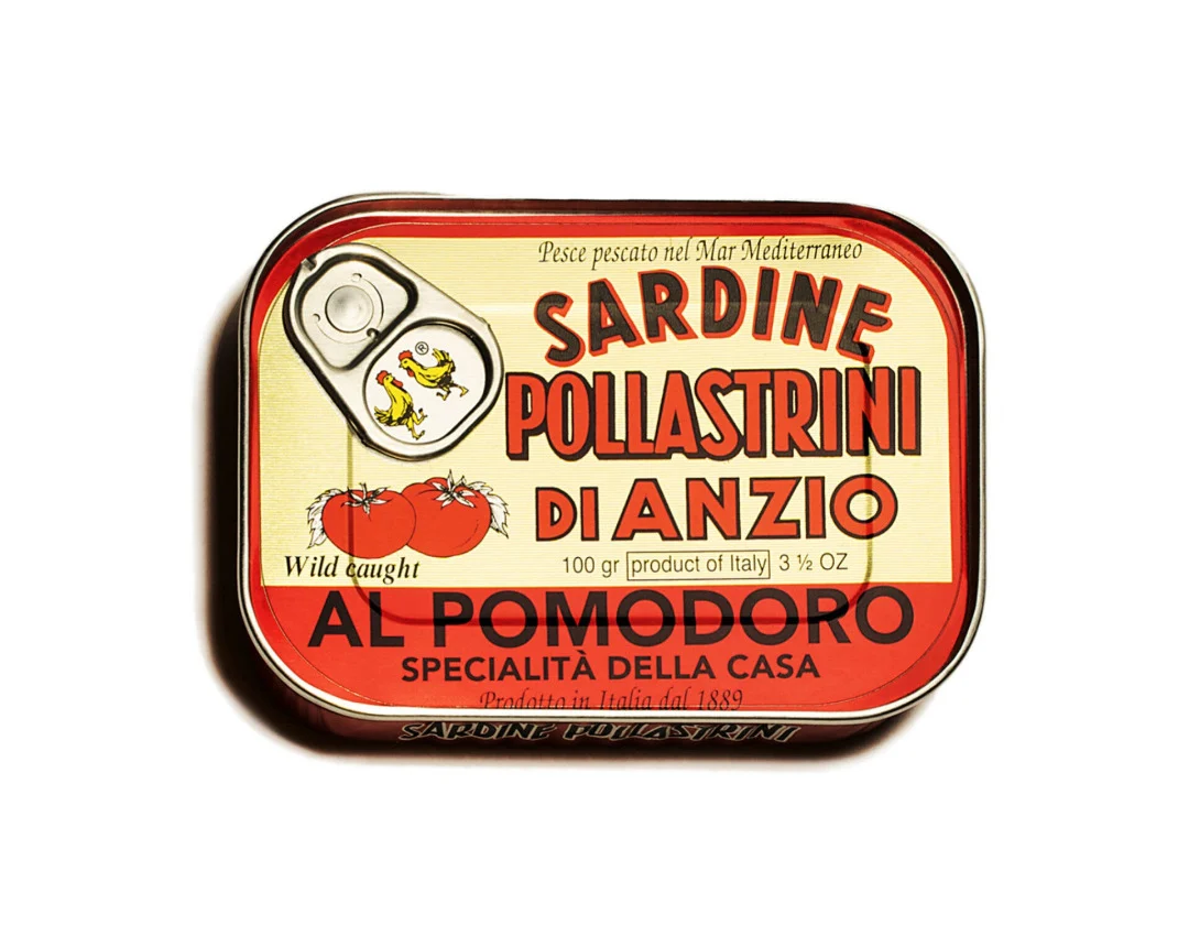 Pollastrini Sardines in Tomato - 100g (3.5oz)