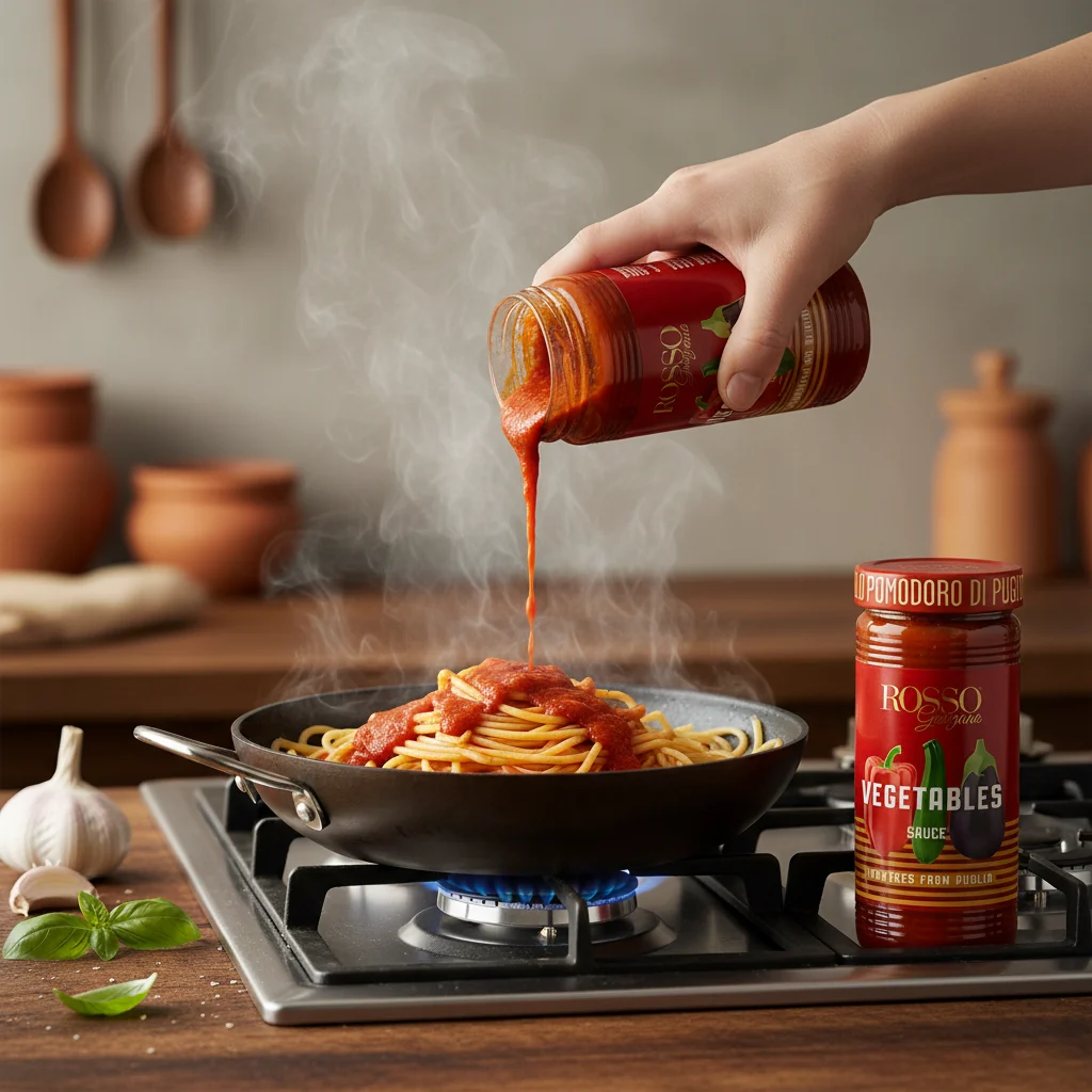 Rosso Gargano Ready to Eat Tomato Sauce with Vegetables - Image 2