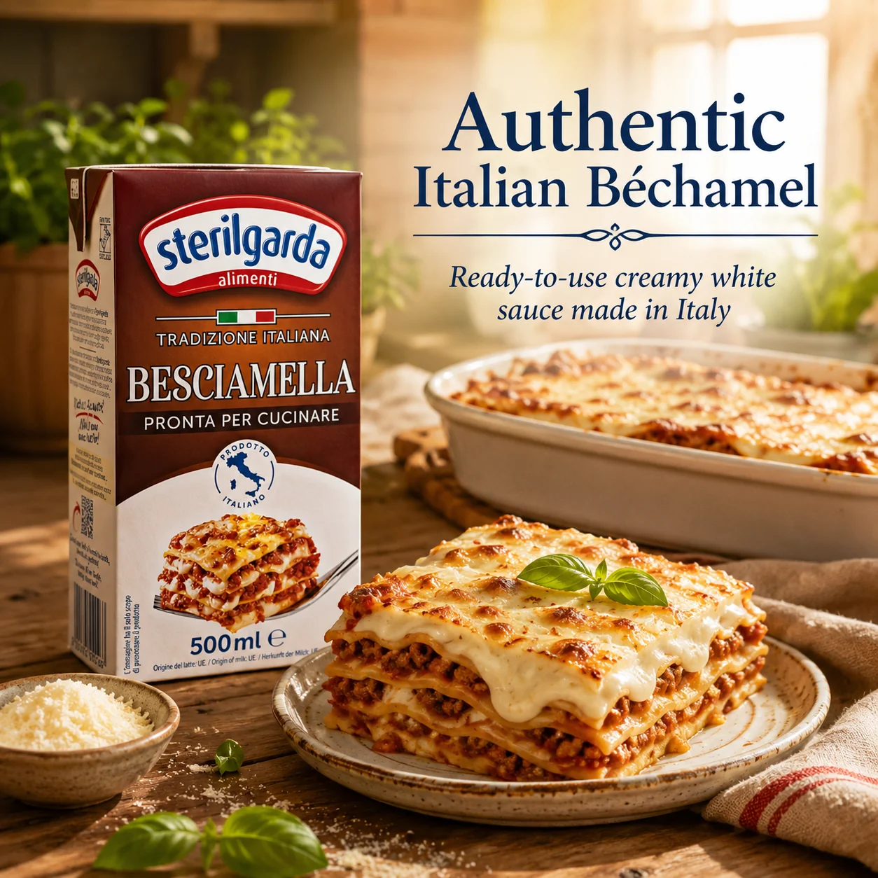 Sterilgarda Besciamella Sauce Ready to Use 500ml - Image 2