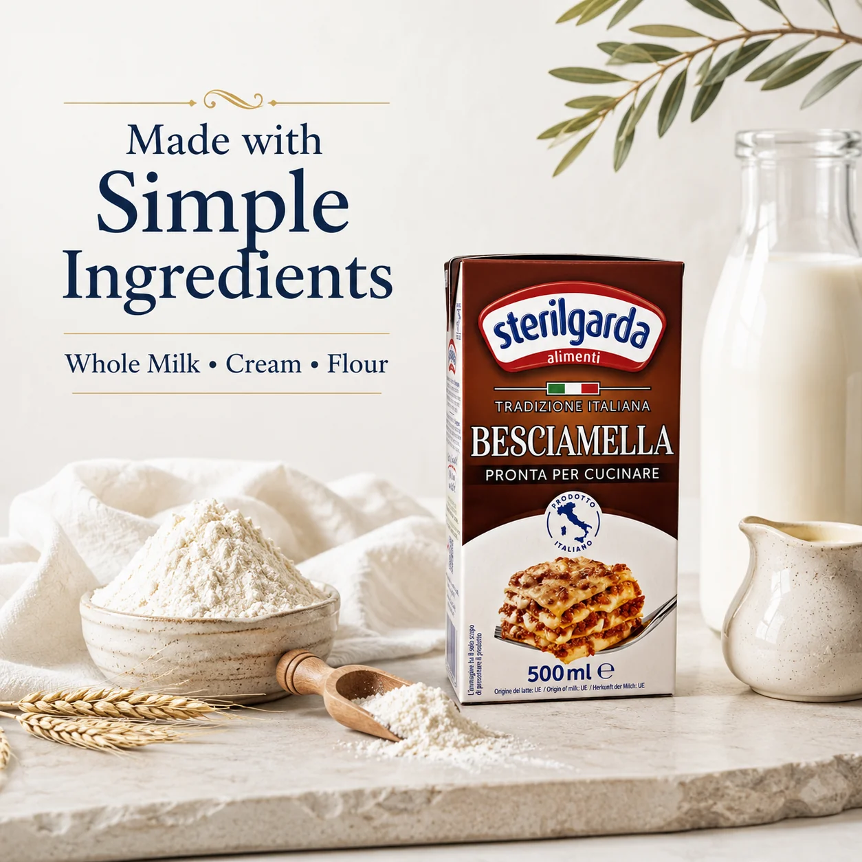 Sterilgarda Besciamella Sauce Ready to Use 500ml - Image 4