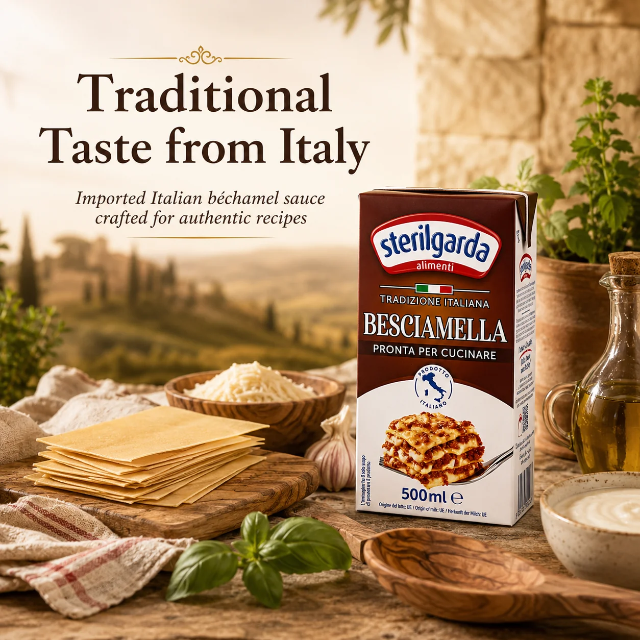 Sterilgarda Besciamella Sauce Ready to Use 500ml - Image 7