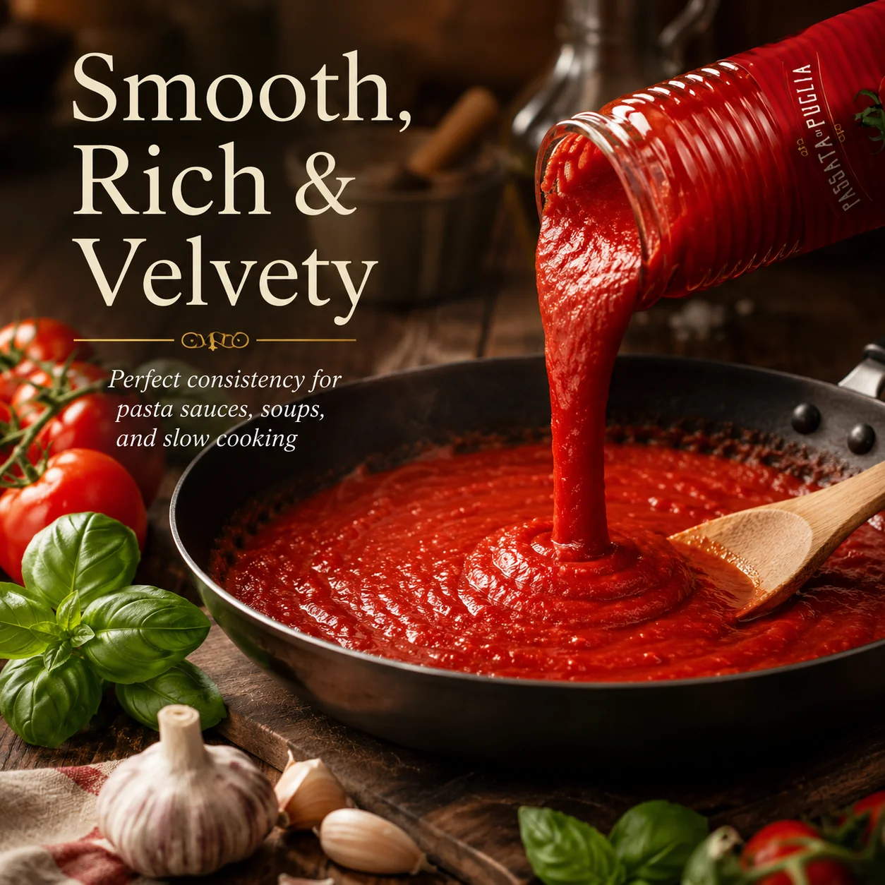 Rosso Gargano Tomato Passata di  Puglia - Image 3